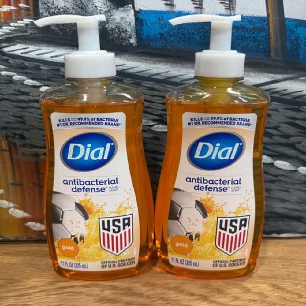 Dial Antibacterial Defense Gold Liquid Hand Soap 11 fl oz – 2 Pack for $6